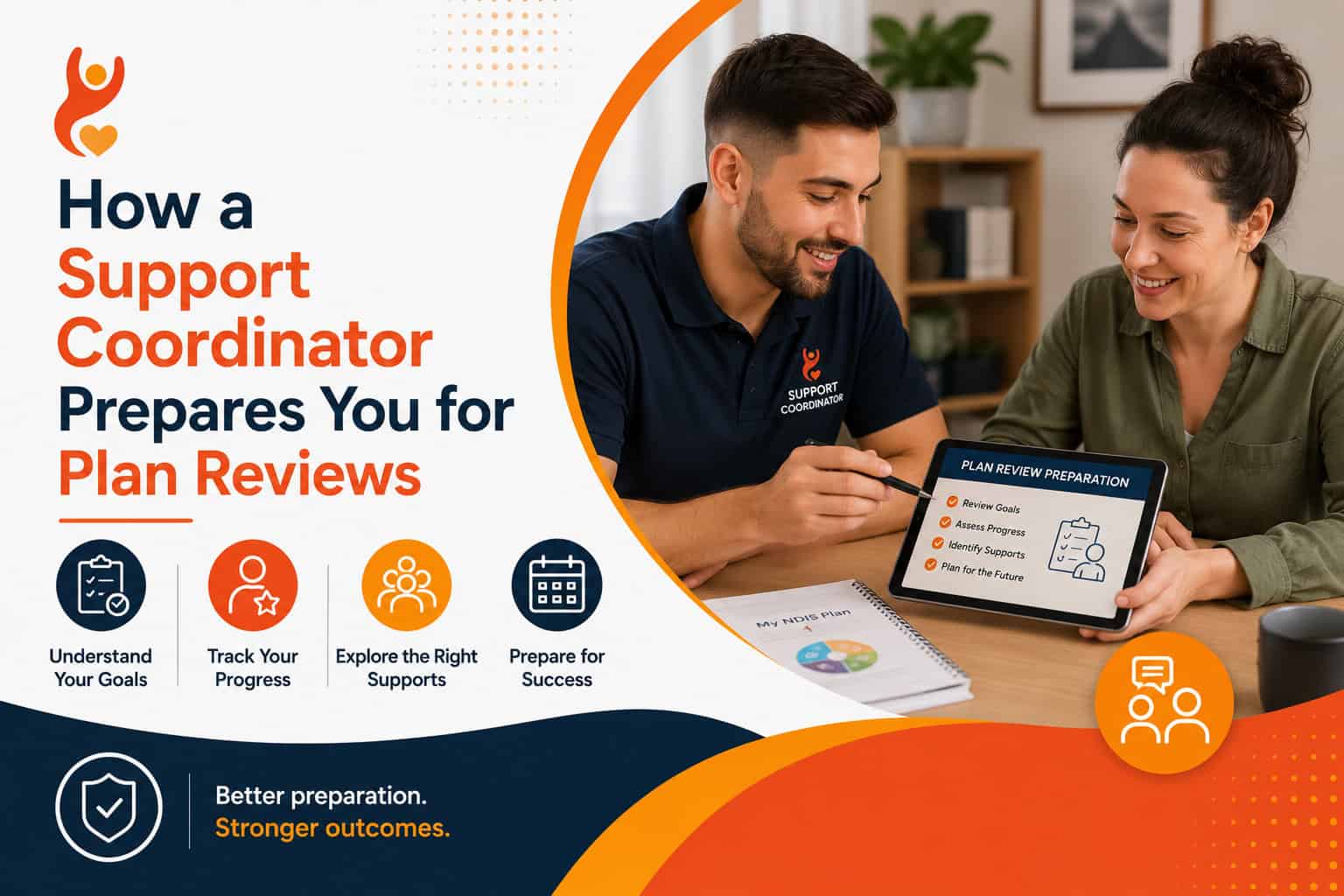 How a Support Coordinator Prepares You for Plan Reviews